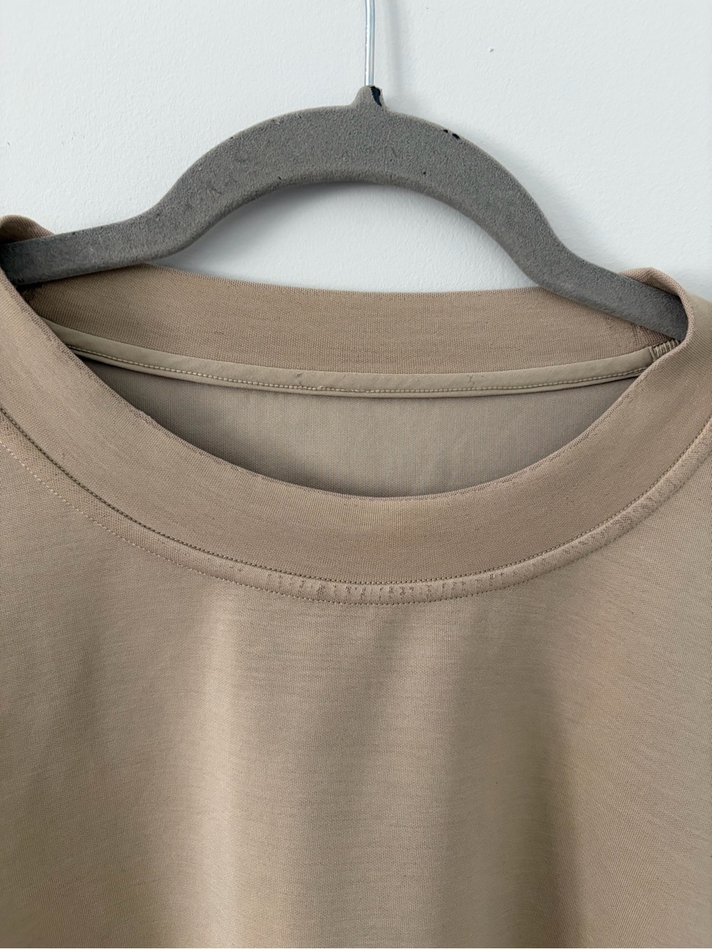 Lululemon Softstreme Crewneck Oversized Pullover Sheer Oak 10 - Picture 4 of 8
